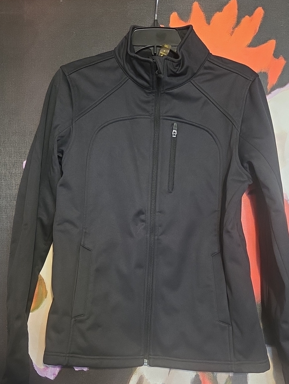 Xersion Women's Black Full‑Zip Utility Jacket